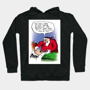 Tooth Fairy Santa Hoodie